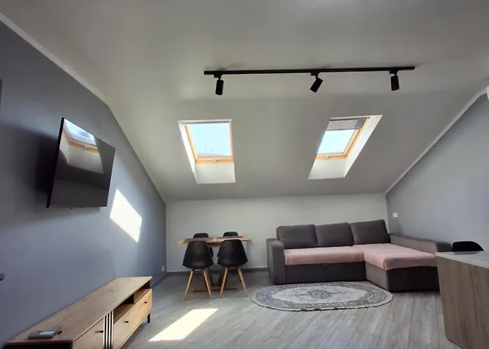 Apartmán простора сімейна оселя поруч з ратушею & бічна з площею ринок кухня-студія та спальня