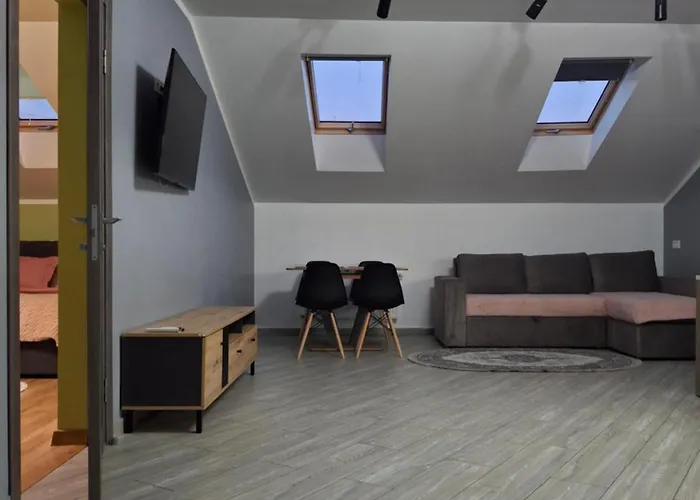 Apartamento простора сімейна оселя поруч з ратушею & бічна з площею ринок кухня-студія та спальня